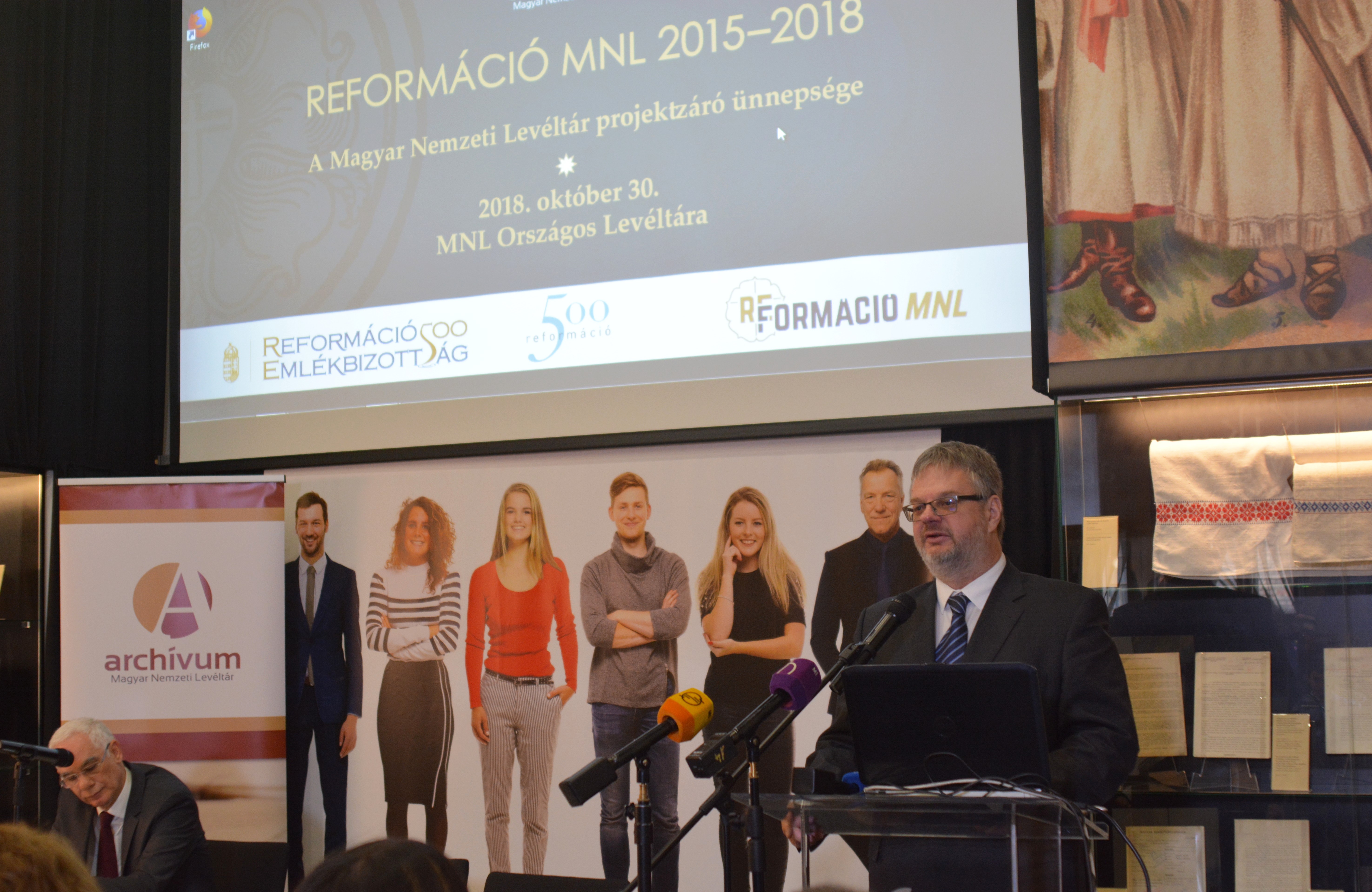 A Reformáció MNL projekt záróünnepsége