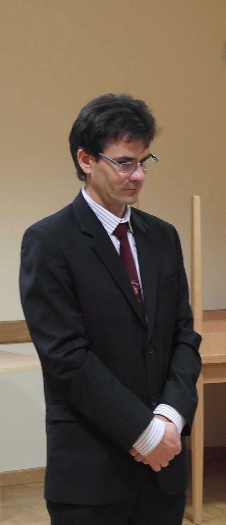 Romhányi Péter, a Szent Imre Római Katolikus Iskola és Óvoda igazgatója