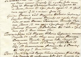 1789. évi iskolai összeírás Faddról