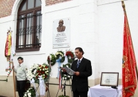 Felavatták Hőnel Béla evangélikus építész, ipartestületi elnök emléktábláját Mosonmagyaróváron