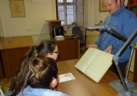 Reformációs levéltár-pedagógiai foglalkozás Győrben