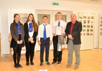 „Utazás Wittenbergbe” verseny megyei fordulójának díjátadója