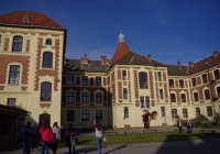  Arany János Református Gimnázium - Nagykőrös, az udvar