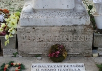 Baltazár Dezső síremléke 