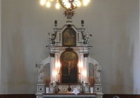 Békéscsaba - Jaminai evangélikus templom oltára