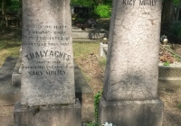 Eöri Nagy Mihály református püspök és felesége, Thaly Ágnes síremléke (Komarno, Észak-Komárom)