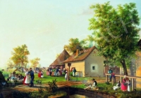 Mulatság a régi Magyarországon, 1853.