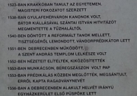 A szobor felirata