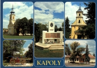 Kapolyi Református Templom - képeslap
