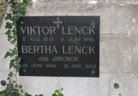 Viktor Lenck síremléke