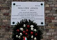 Melczer János emléktábla