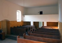Nemeskei Református Templom - az 1972-ben épült karzat