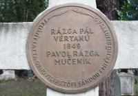 Rázga Pál - evangélikus lelkész síremléke Pozsony