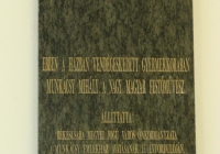 Steiner–Omaszta-kúria – Munkácsy Mihály Emlékház - emléktábla