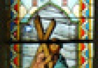 Szentesi Evangélikus Templom  - ólomüveg ablak