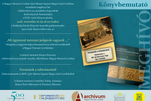 Reformációs forrásköteteink bemutatója a XVIII. Győri Könyvszalonon