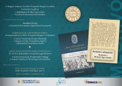 Meghívó az MNL Veszprém Megyei Levéltára forrásköteteinek bemutatójára
