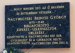 Nagymegyeri Besnyei György református prédikátor