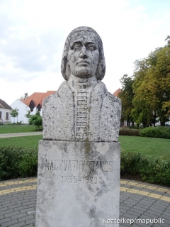  Nagyváthy János-mellszobor - Csurgó