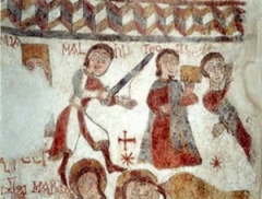 A szalonnai református templom  XIII.  századbeli falfestménye 