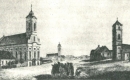 Békéscsaba főtere az 1830-40-es években Haan Lajos rajzán