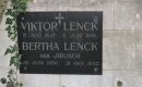 Viktor Lenck síremléke