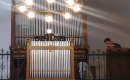 A mohácsi református templom felújított Angster orgonája.